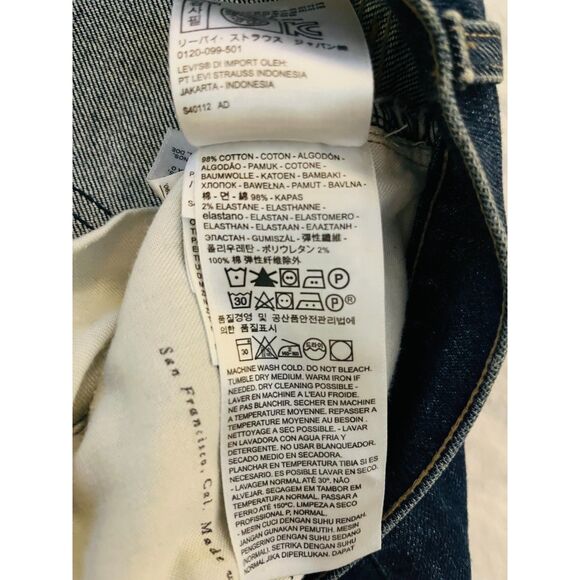 Levi's Made and Crafted Japanese Selvedge Jeans - 701 Straight Leg - W32 L30 - Picture 11 of 12